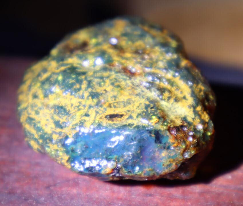 Exquisite Natural Dominican Clear Sky Blue Amber Rough Specimen 48mm 21.5g – photo 3