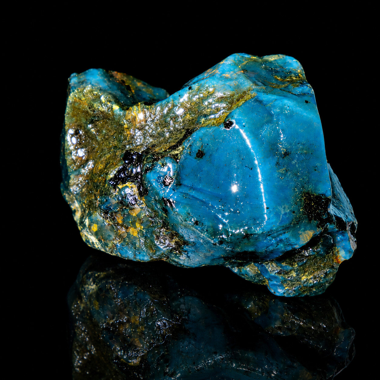 Quality Dominican Blue Amber Rough Specimen Chunk 70mm 90.3g