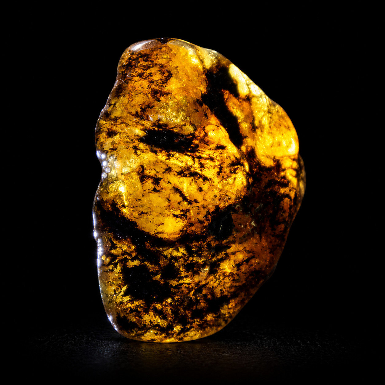 Genuine Authentic Green Blue Dominican Amber Rough Specimen Chunk 72mm 53.1g – photo 8