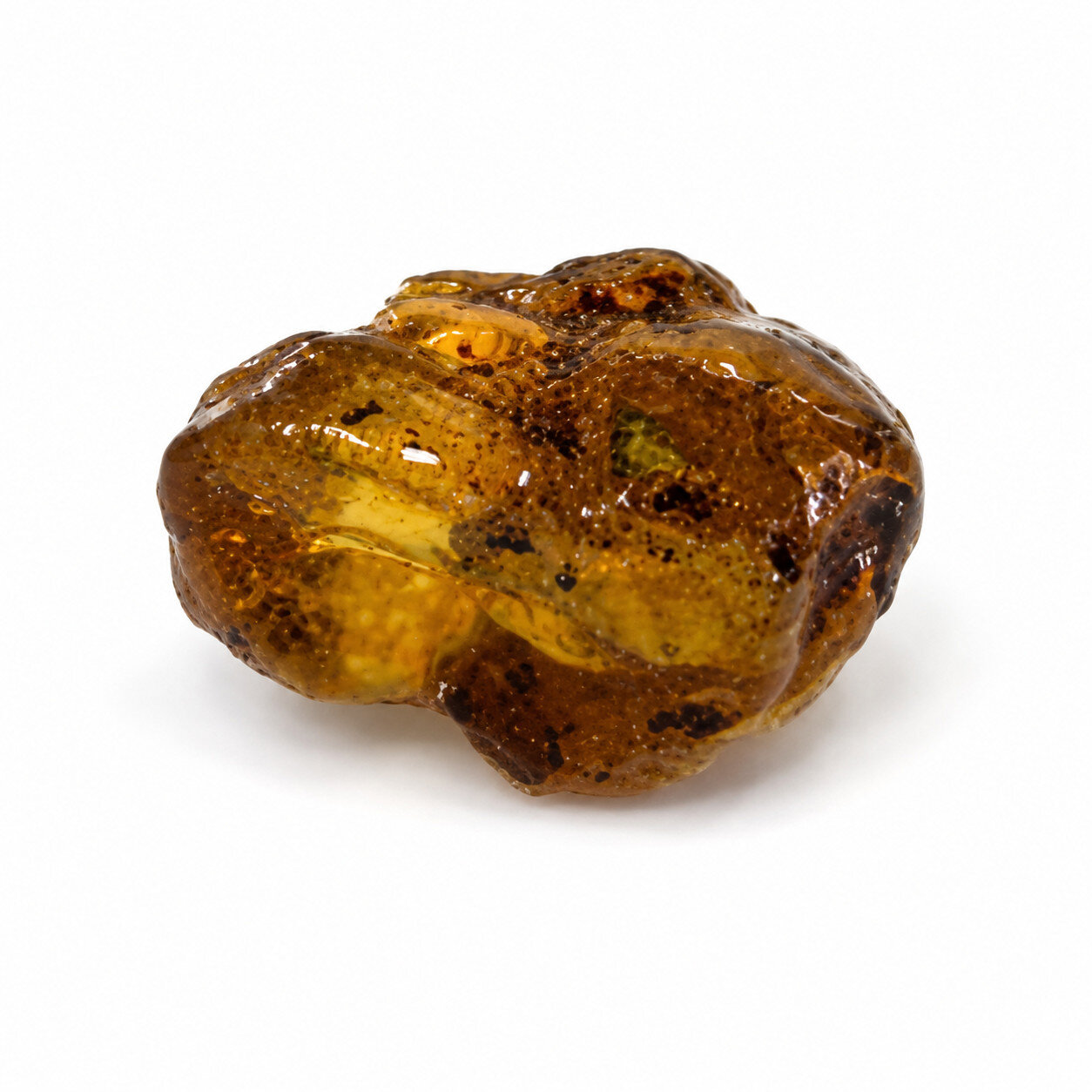 Authentic Green Blue Dominican Amber Rough Specimen Chunk 51mm 24.2g – photo 8