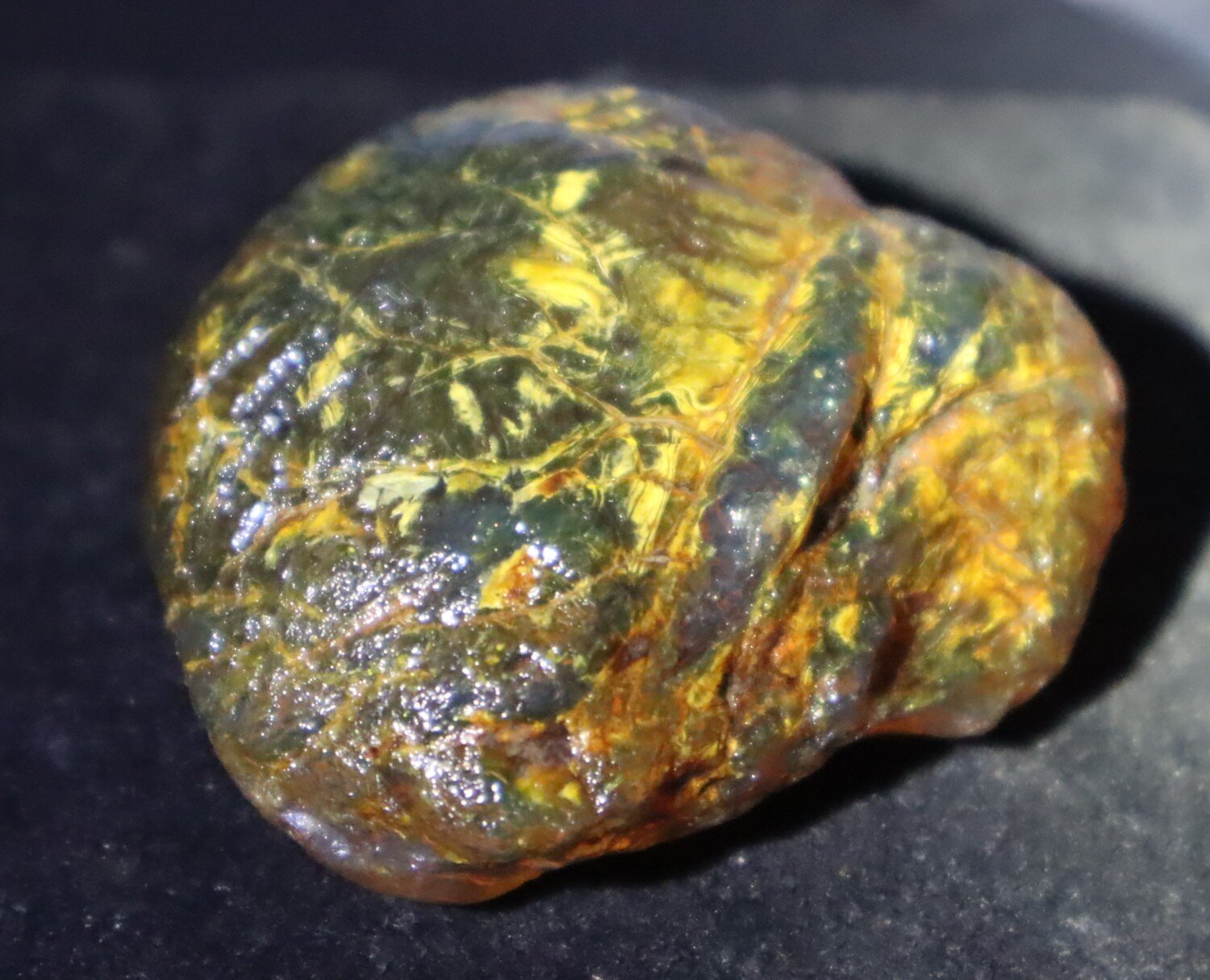 Impressive Natural Dominican Clear Green Blue Amber Rough Specimen 50mm 32.1g – photo 8