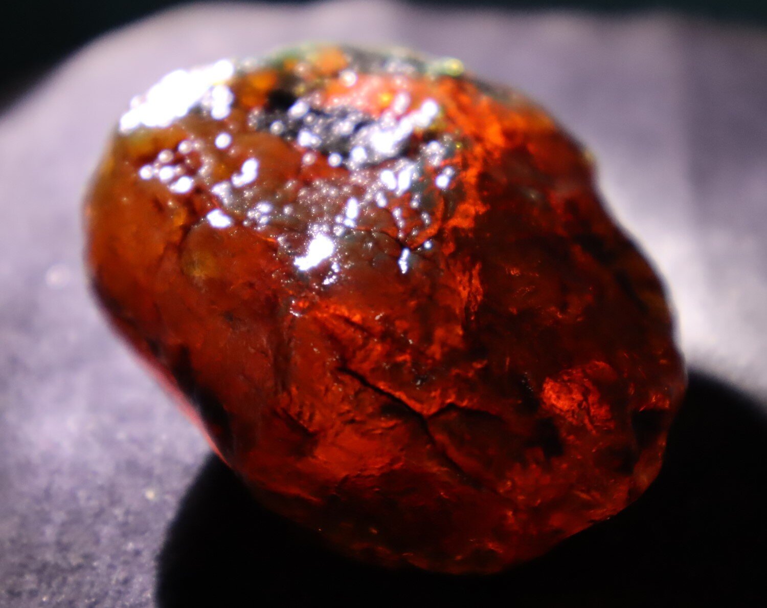 Beautiful Natural Dominican Clear Green Blue Amber Rough Specimen 59mm 40.6g – photo 6