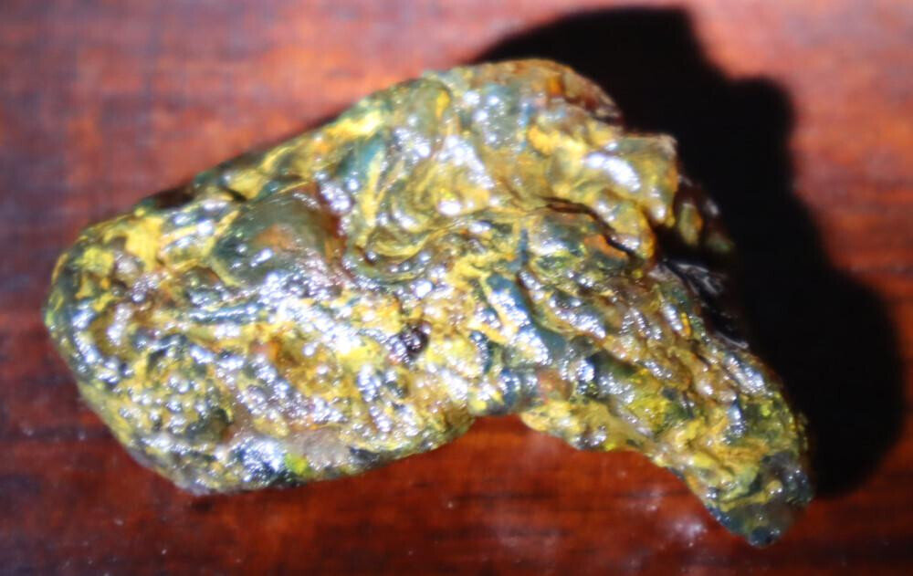 Beautiful Natural Dominican Clear Yellow Blue Amber Rough Specimen 50mm 15g – photo 6