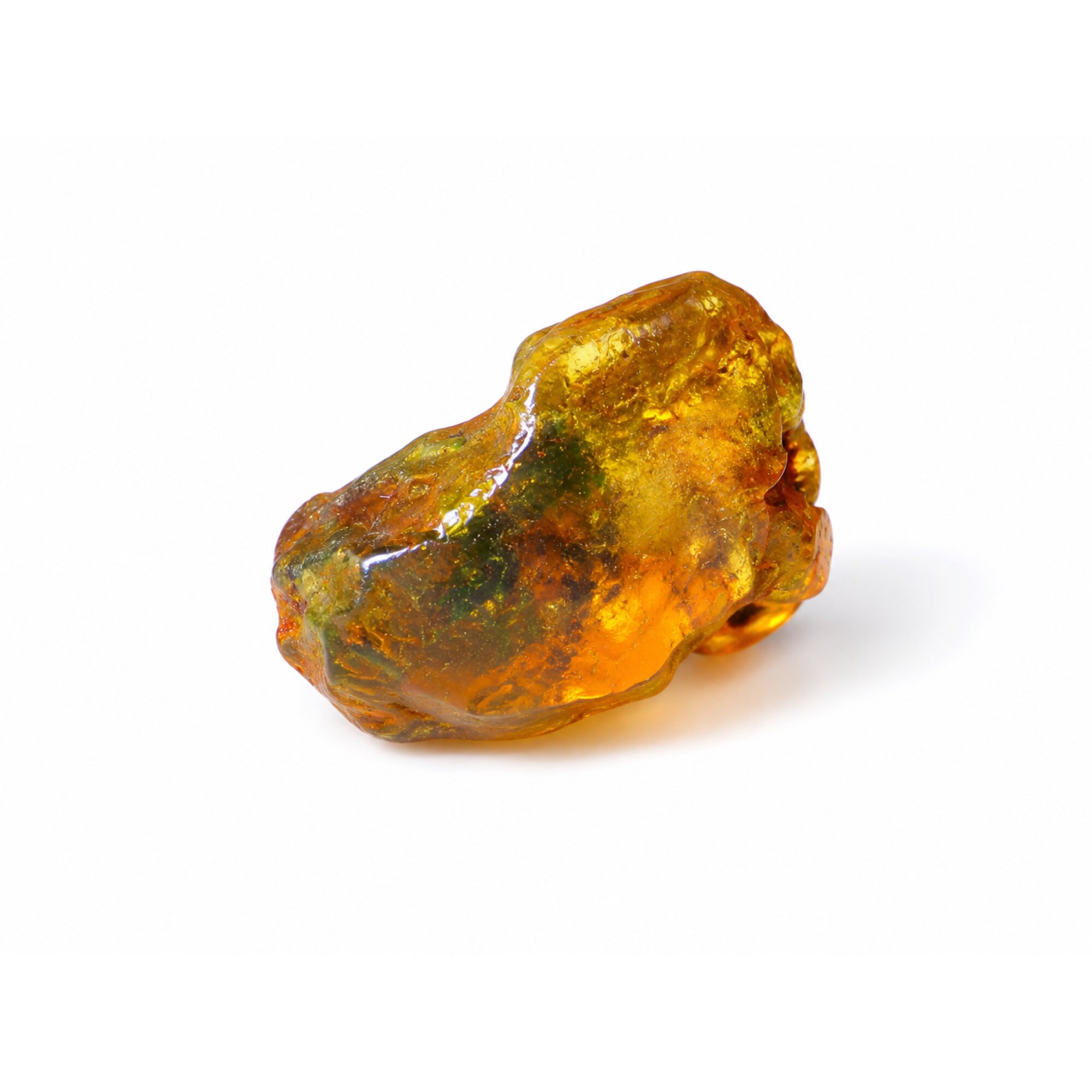 Clear orange Natural Dominican Amber rough Specimen 37 mm – photo 7
