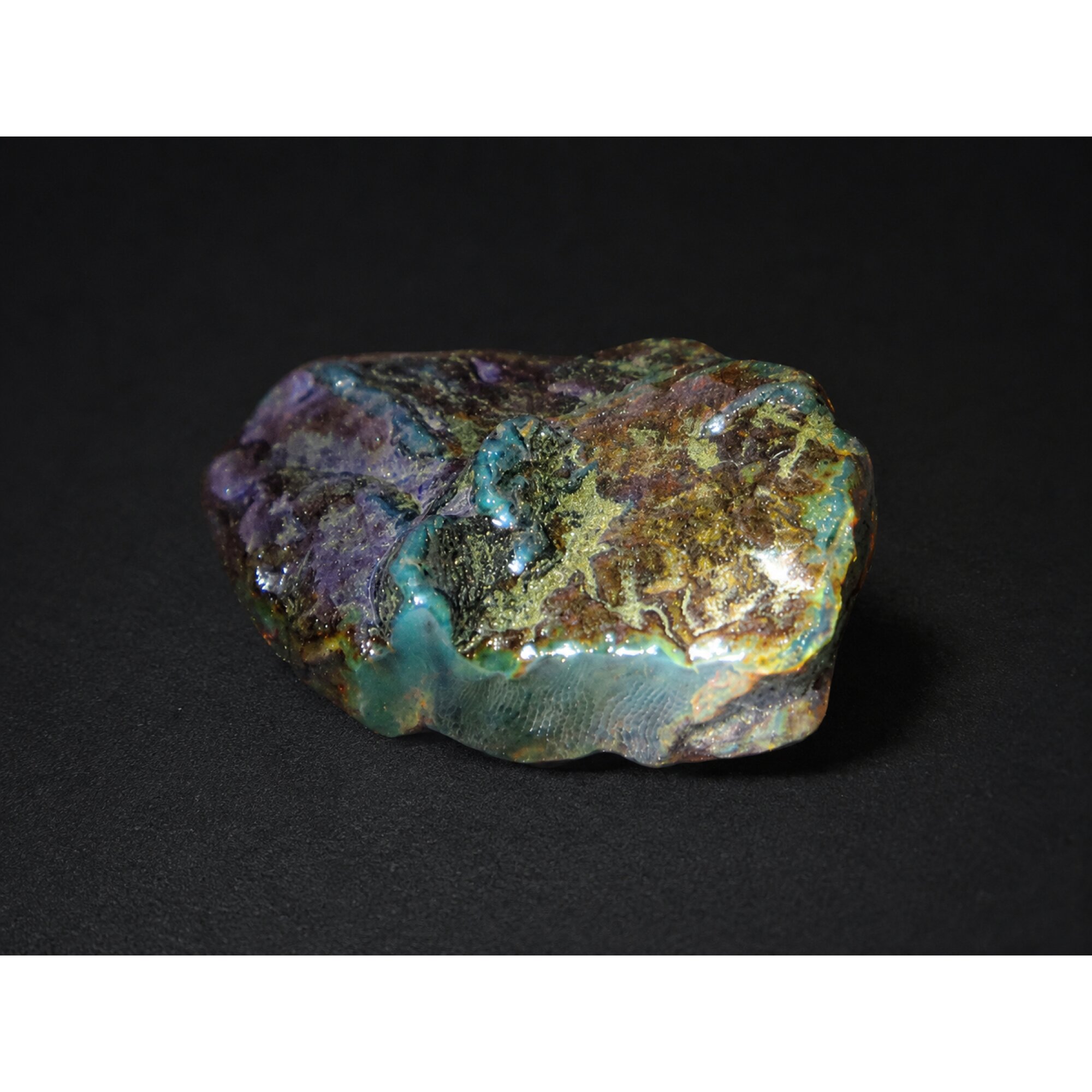 Clear sky blue Natural Dominican Amber rough Specimen 29 mm – photo 6
