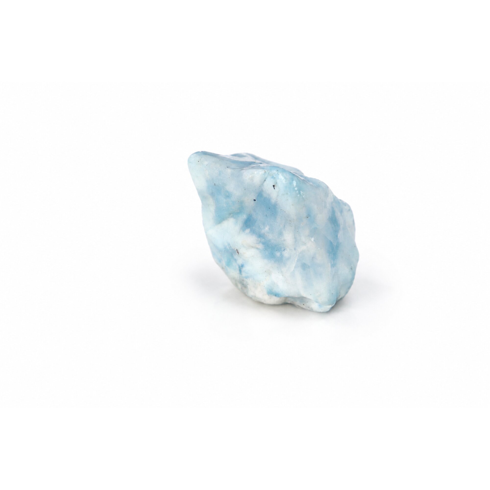 light blue Natural Dominican Larimar chunk Rough Specimen 31 mm – photo 3
