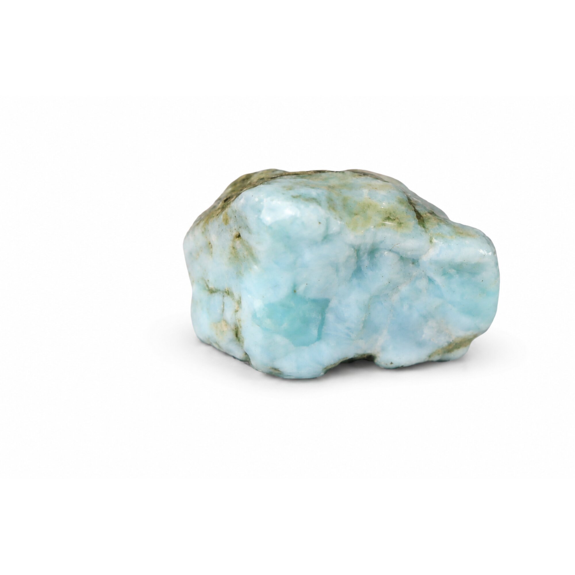 light blue Natural Dominican Larimar chunk Rough Specimen 40 mm – photo 7