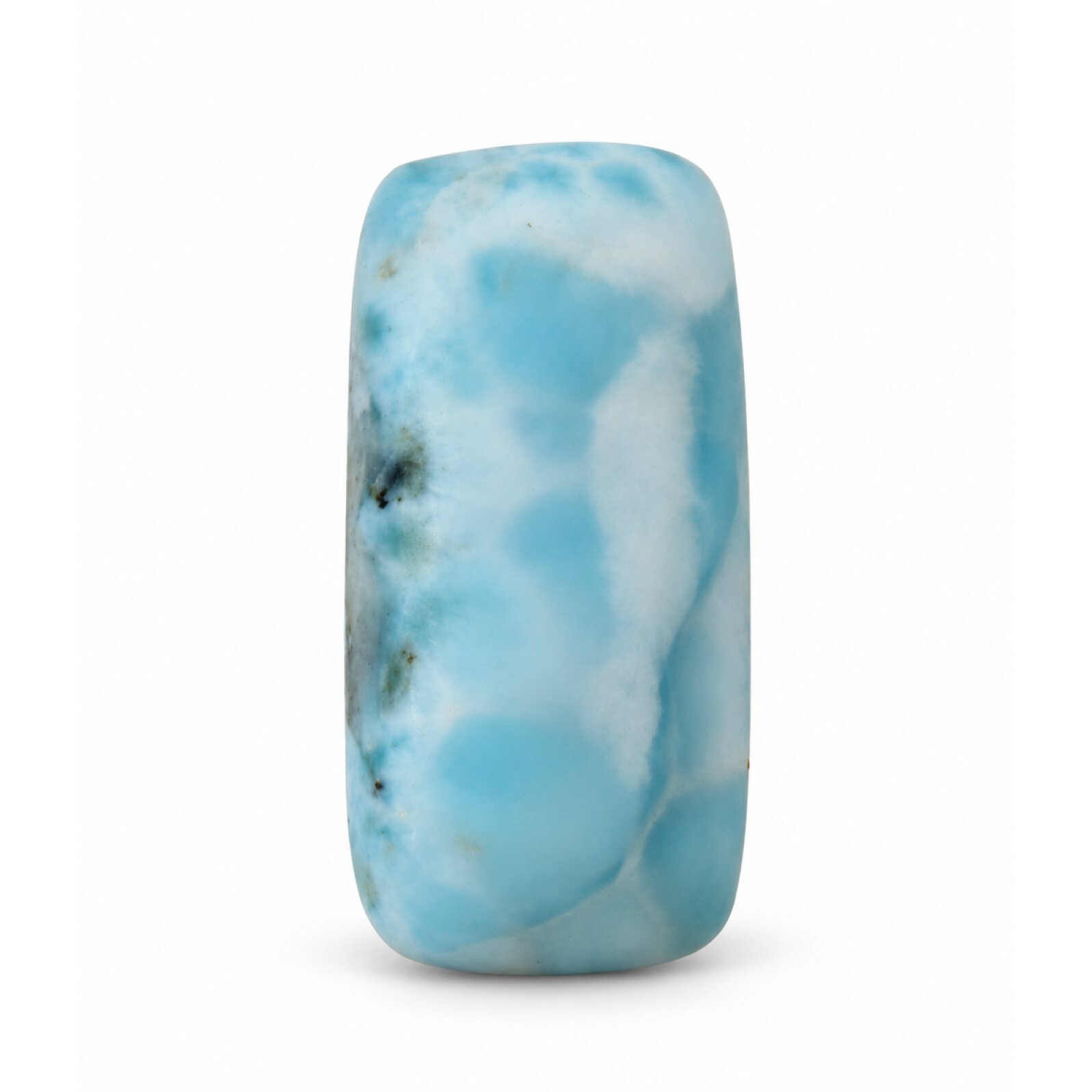 Genuine Light Blue Larimar Rectangle Stone 36mm