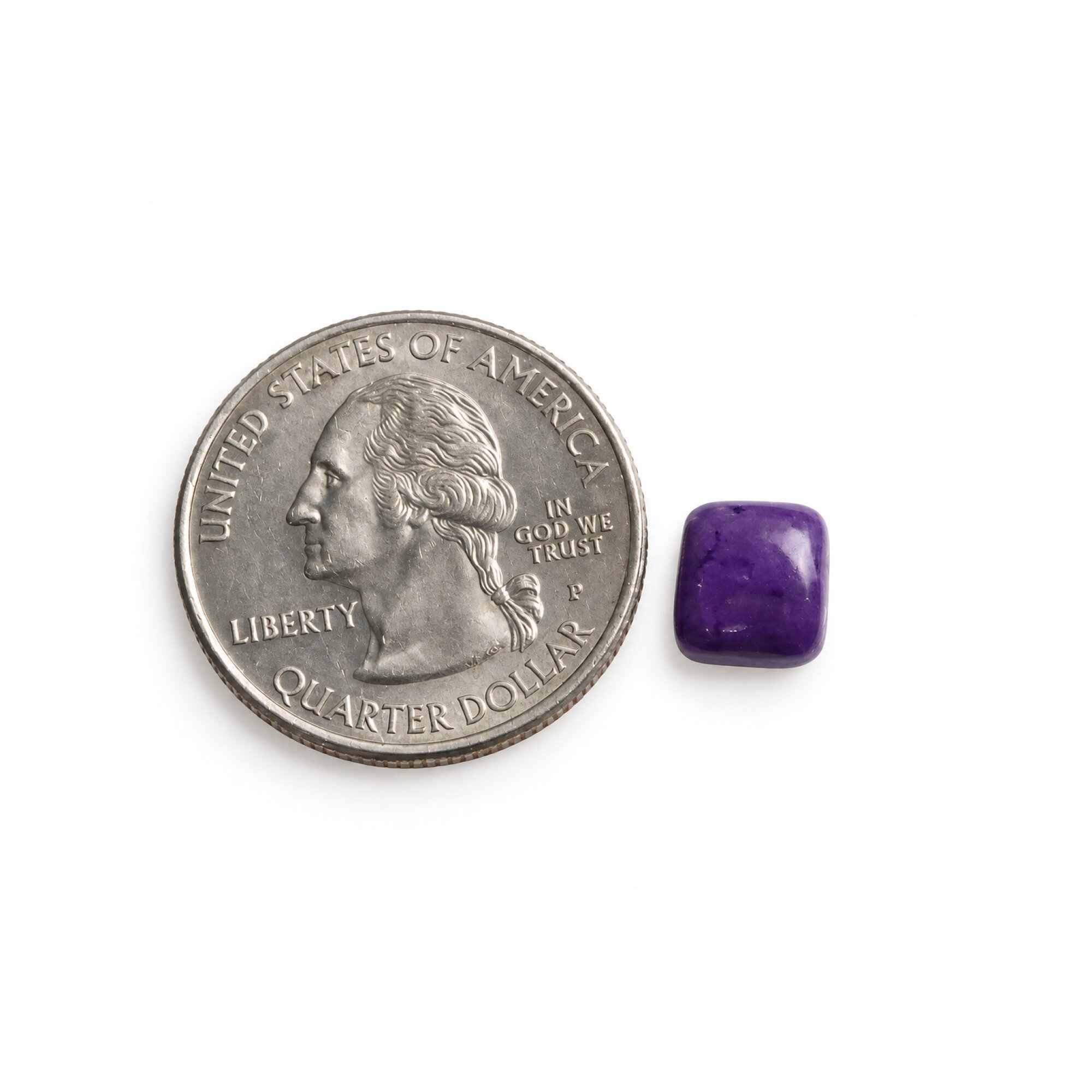 Real purple sugilite cabochon 8.5mm – photo 2