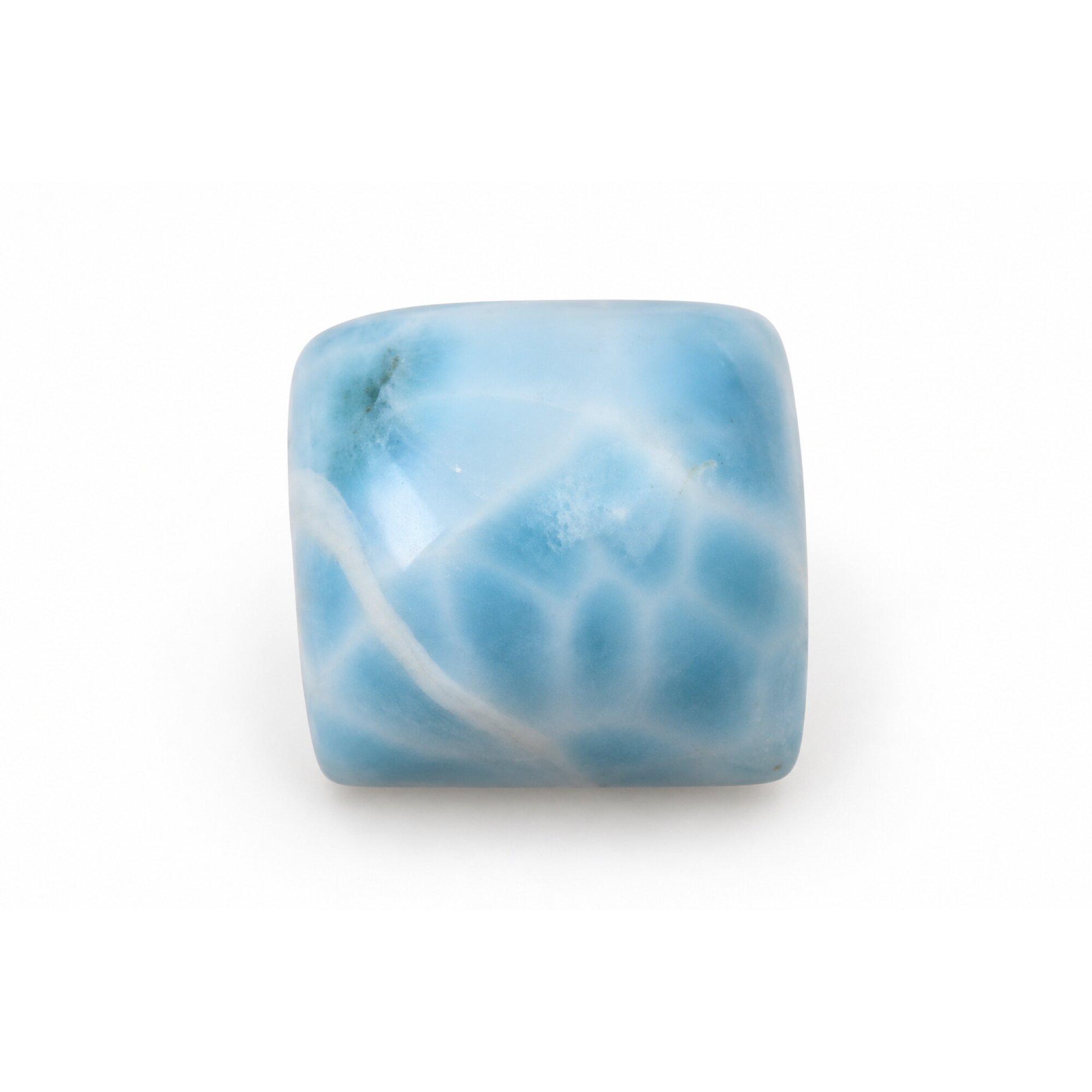Authentic sky blue Dominican Larimar cabochon 14.5mm – photo 6