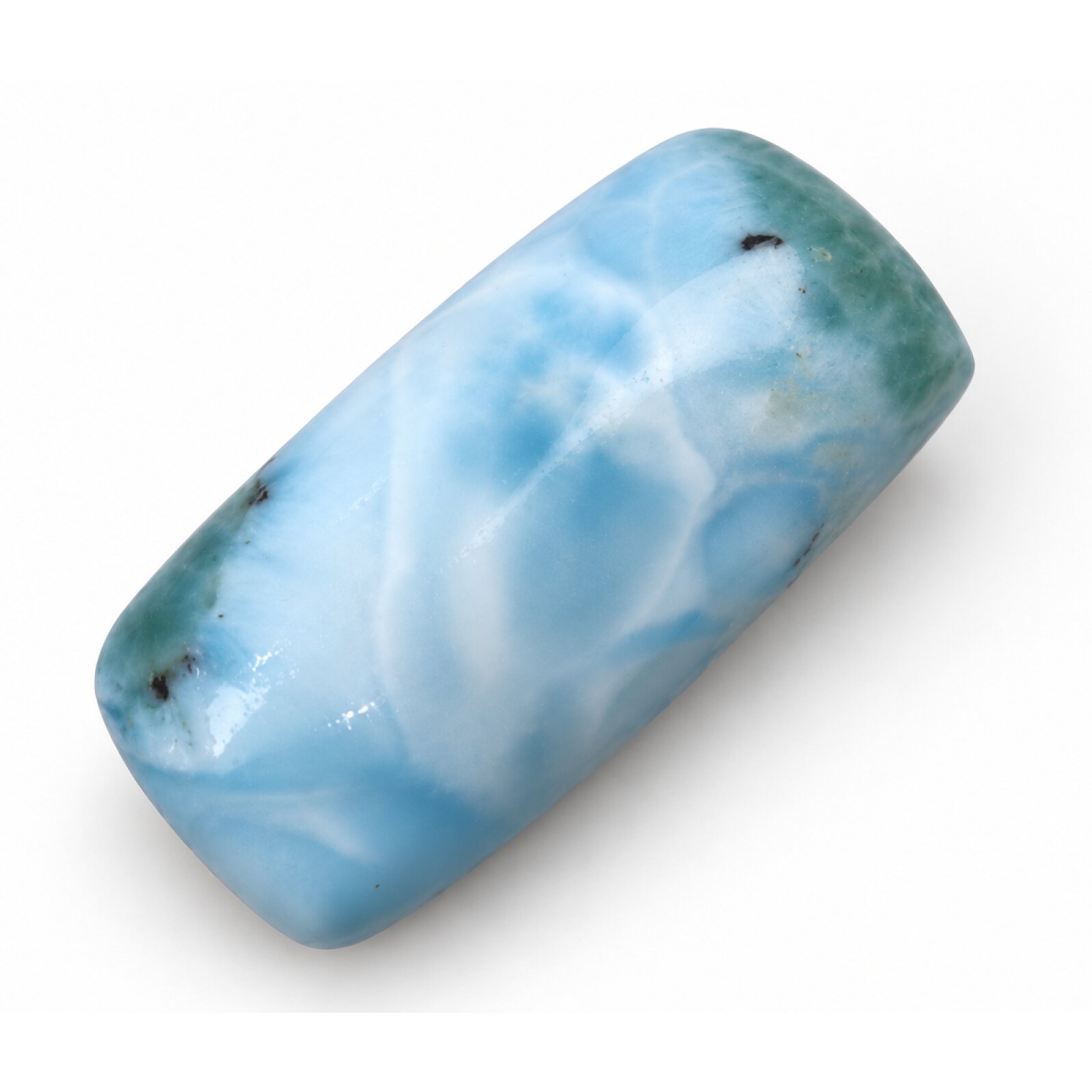 Genuine sea blue Dominican Larimar cabochon 27mm