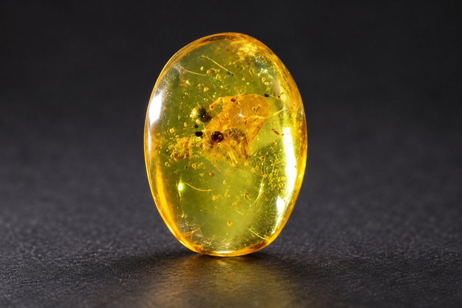True caribbean orange yellow polished Dominican amber – photo 4