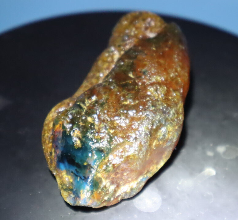 Charming Design Natural Dominican Clear Green Blue Amber Rough Specimen 70mm 36. – photo 15