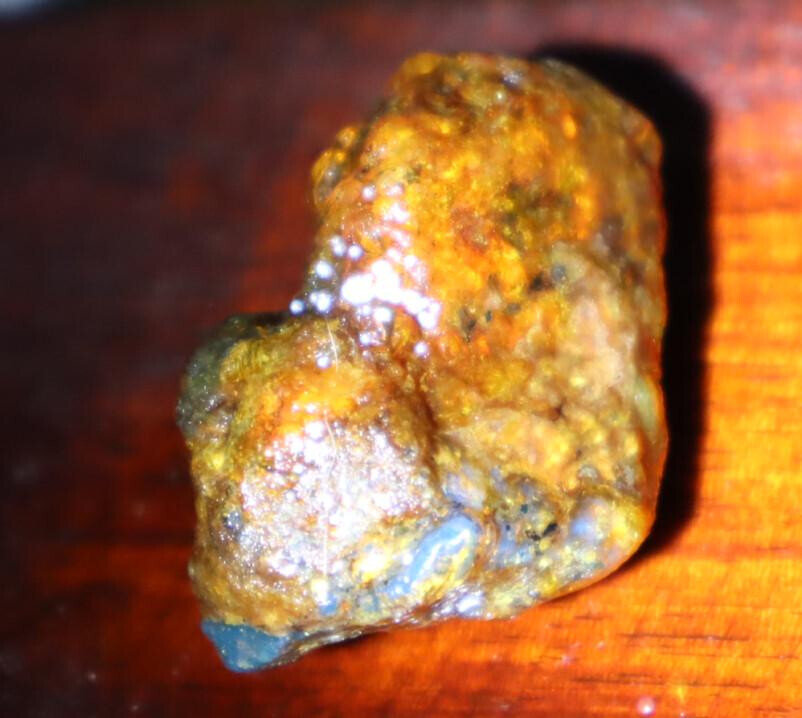 Beautiful Natural Dominican Translucent Yellow Orange Amber Rough Specimen 40mm – photo 8