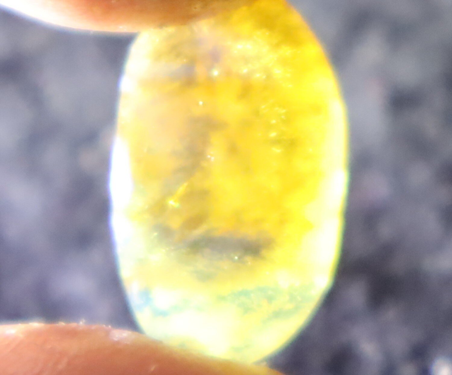 Finest Natural Dominican Clear Light Blue Amber Polished Stone 19mm – photo 7