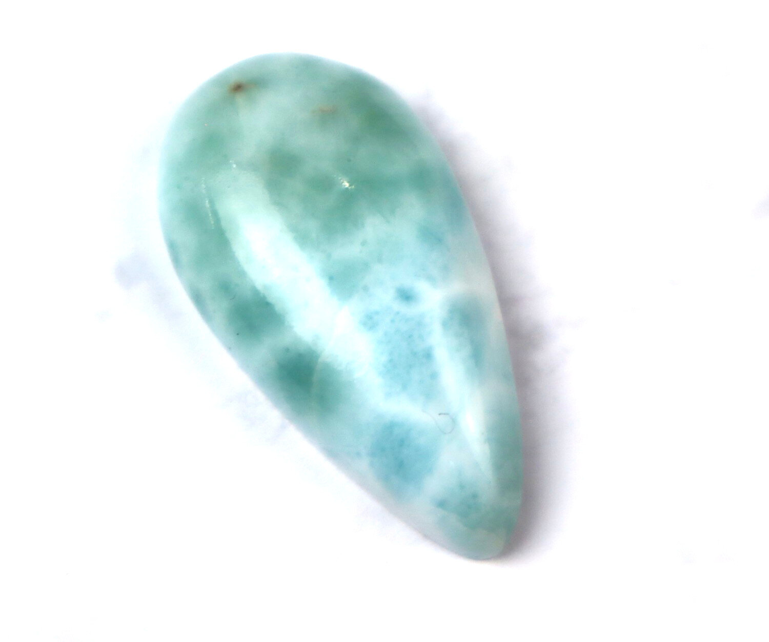Natural Dominican Ocean Blue Larimar Cabochon 29mm Polished Loose Gemstone – photo 5