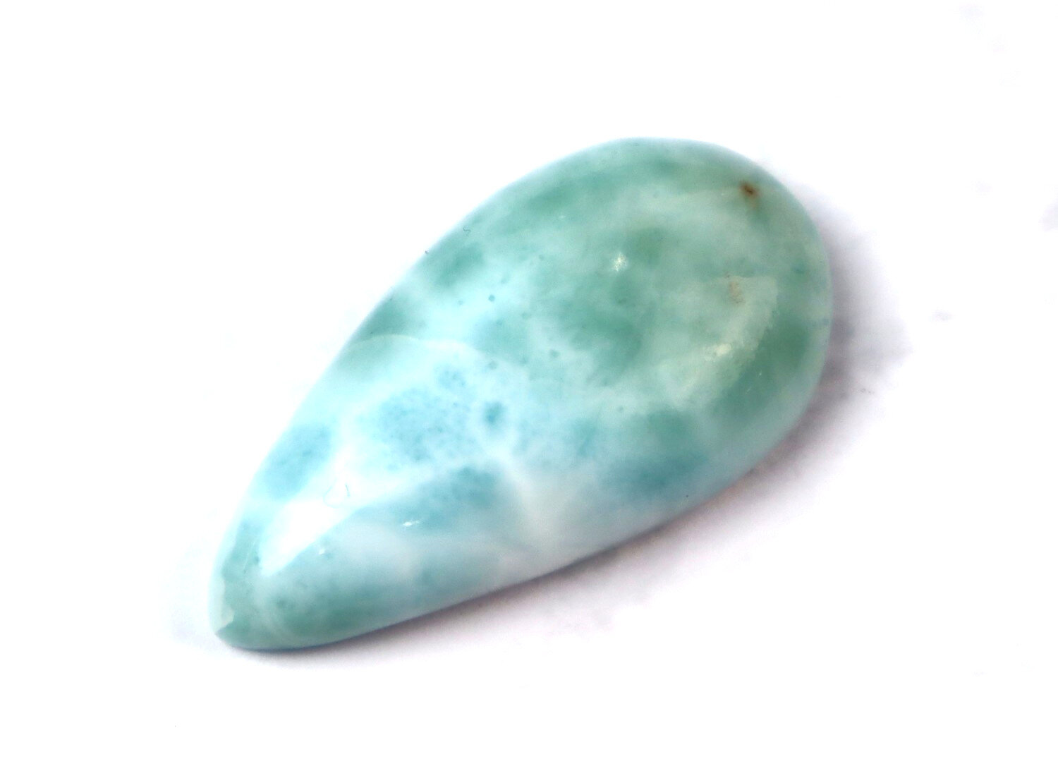 Natural Dominican Ocean Blue Larimar Cabochon 29mm Polished Loose Gemstone – photo 6