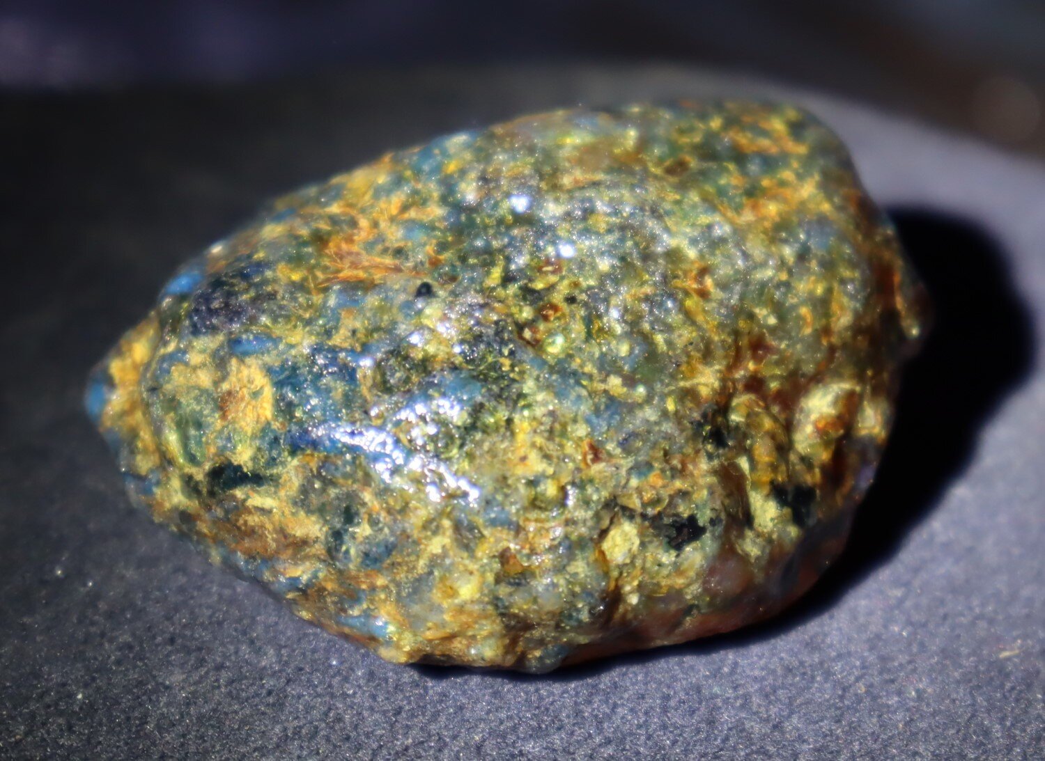 Natural Dominican Blue Green Amber Rough Specimen 51mm 30g Clear – photo 12