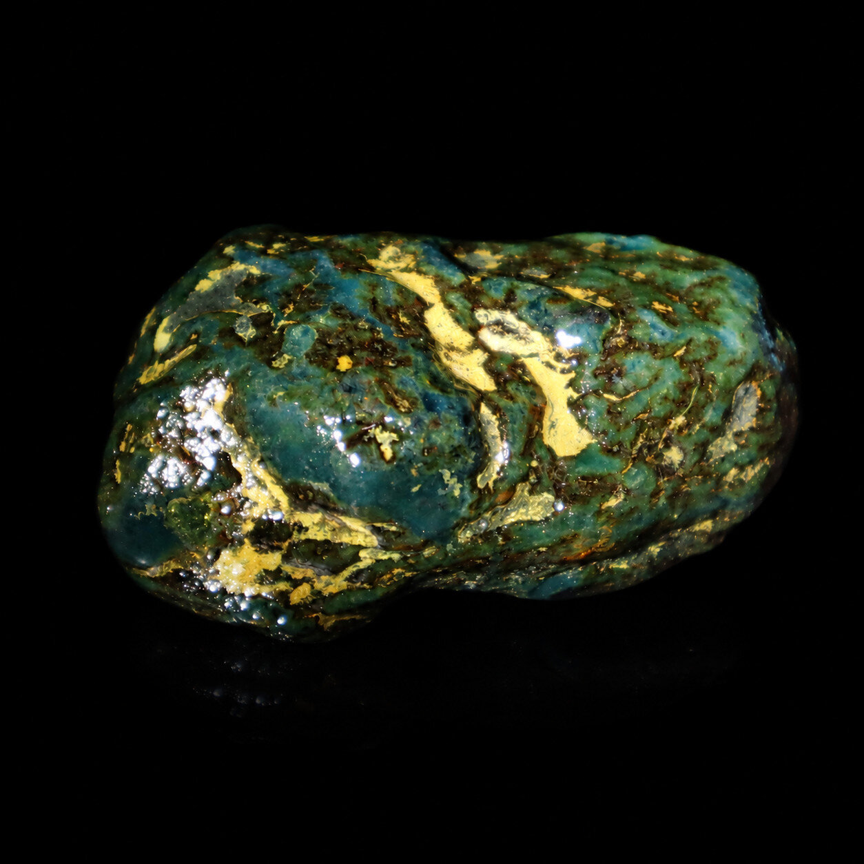 Elegant Fine Green Blue Dominican Amber Rough Specimen Chunk 67mm 47.3g – photo 18