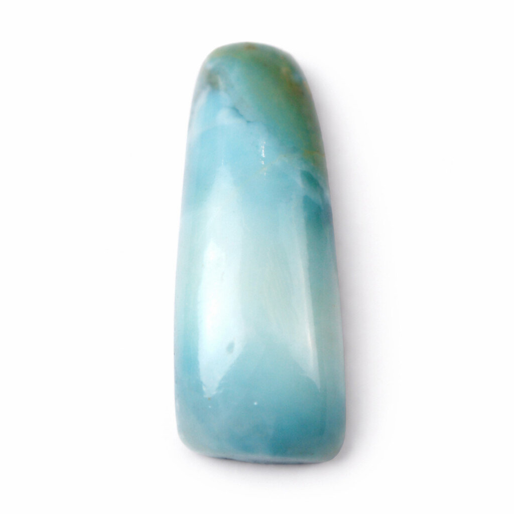 Natural Green Blue Larimar Cabochon 22mm