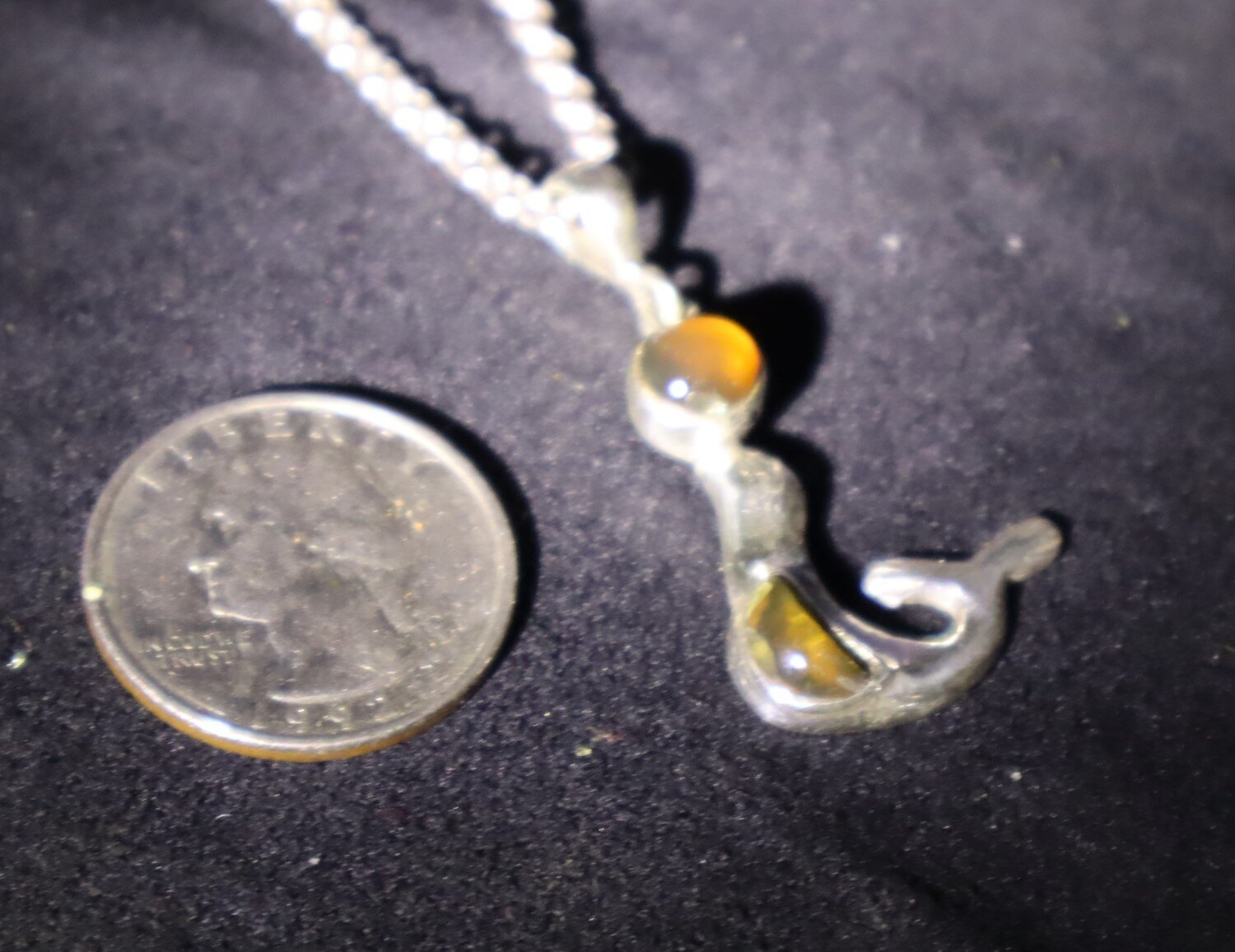 Natural Clear Green Yellow Amber 925 Sterling Silver Sea Lion, Seal Pendant 41mm – photo 7